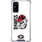 University of Georgia Dawgs Galaxy S20 FE Clear Case